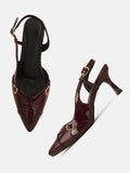 Women’s Patent Slingback Heels