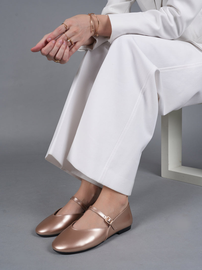 Women’s Patent Mary Jane Flats Low Heel