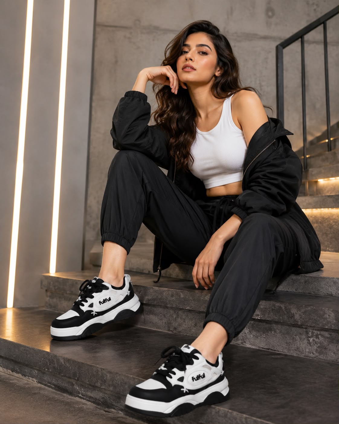 Drop BoldFulful Women's Chunky Casual Sneakers