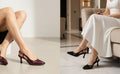 Women’s Patent Slingback Heels